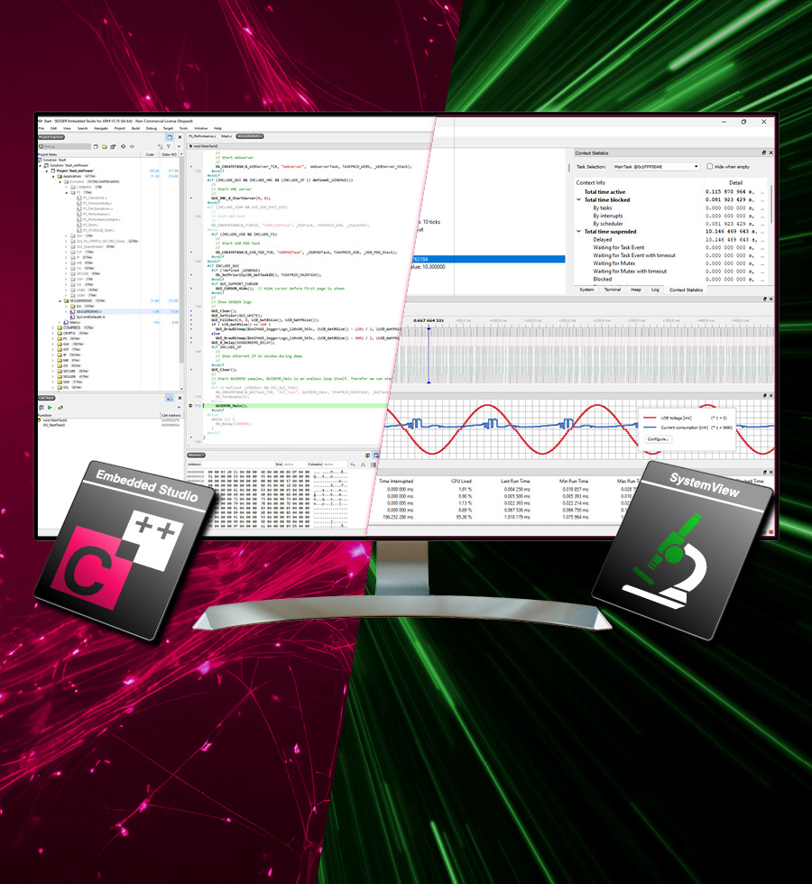 Embedded Development Tools by SEGGER Microcontroller