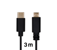 USB-C to Micro-USB cable 3m
